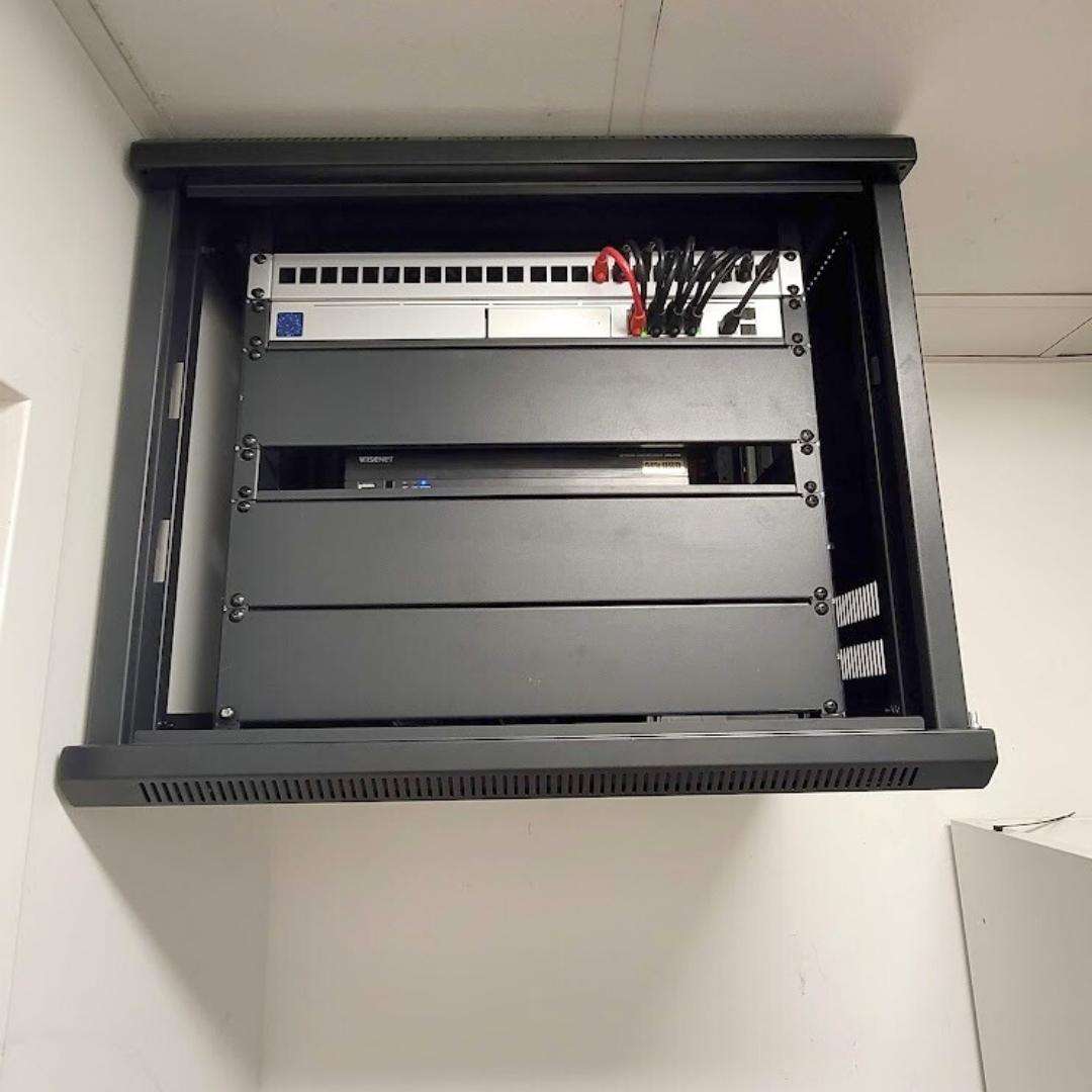 Organized Server Rack