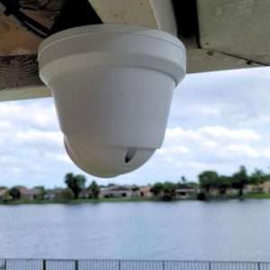 Outdoor installed camera