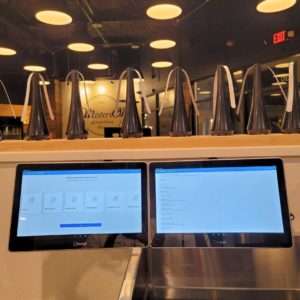 Wall mounted POS