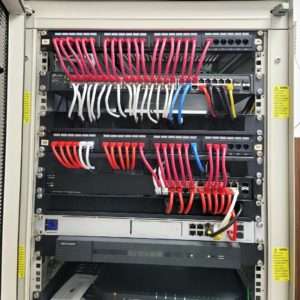 Organized Server Rack