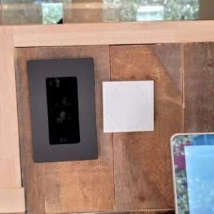 wall mounted iPad and smart switch controller