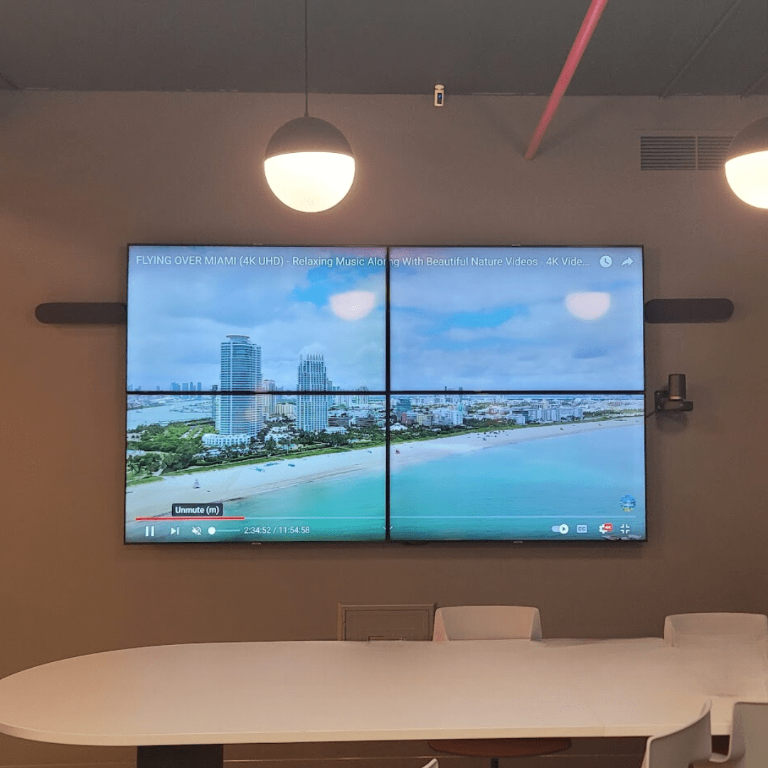 Video Wall Installed